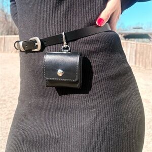 Women belt. Wallet belt